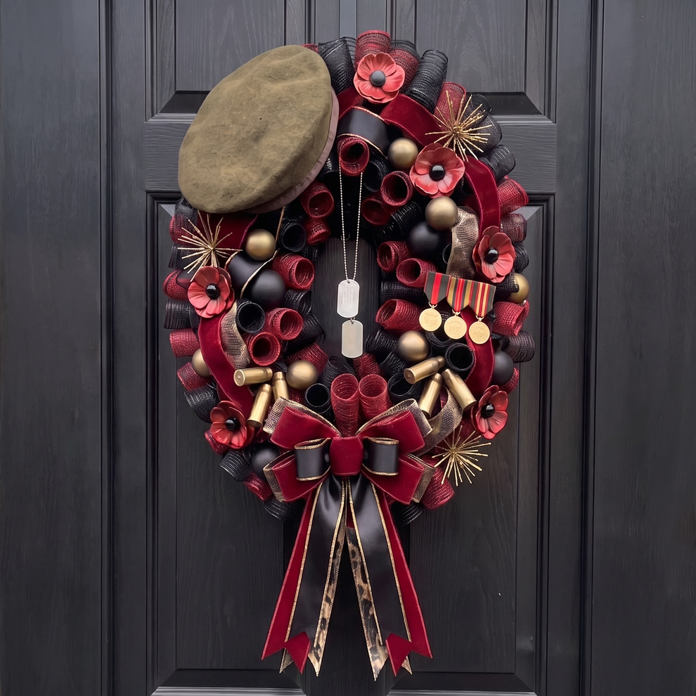 Handcrafted British Wreath