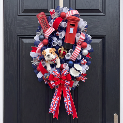 Handcrafted British Wreath