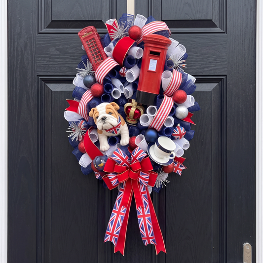 Handcrafted British Wreath